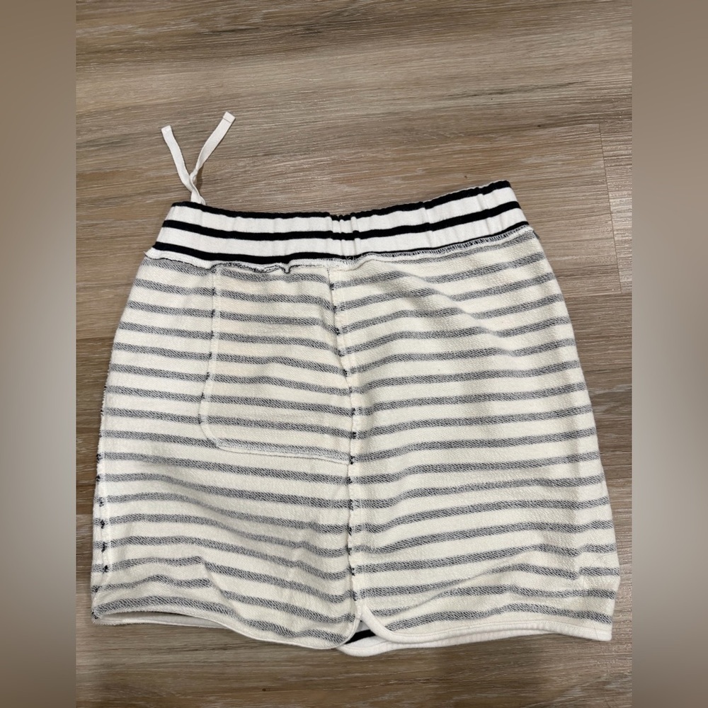 Talbots Size S Navy and White Cotton Skirt - Picture 12 of 12